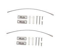 MERRYHAPY 2sets Furniture Falling Straps Safety Anchors Kit for Home Furniture Strap Boy Girl for Boy Girl Tip