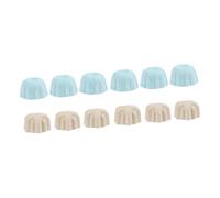 MERRYHAPY 2sets Natural Chew Toy Rat Hamster Rabbit Chinchilla Guinea Pig Squirrel Enrichment Toys 6pcs*2 Random Color