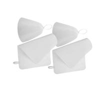 MERRYHAPY 2sets Sauna Hat and Thickened Felt Mat Set Water Absorbent Accessories for Home Hotels and Public Baths Comfortable and Sauna Essentials for Men and Women White