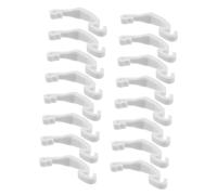 MERRYHAPY 30pcs Rabbit Cage Edge Clips Plastic Fasteners for Small Animal Cages Hamster Chinchilla Hutch Side Latches Secure Door Closure Easy Installation and Travel-friendly