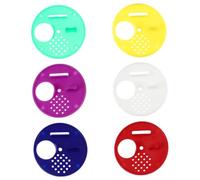 MERRYHAPY 30pcs Round Bee Hive Entrance Gate Discs Plastic Beekeeping Tools for Mouse Protection Suitable for Strip-top and Mating Beehives