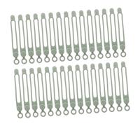 MERRYHAPY 30pcs Silicone Cable Organizer Straps Reusable Cord Ties with Hanging for Earphone Data Cable Management in Home Office Kitchen