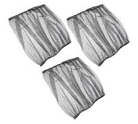 MERRYHAPY 3pcs Elastic Nylon Birdcage Cover for Parakeets and Cockatiels, Lightweight and Wear Resistant Protective Mesh Net, Breathable Indoor Bird Cage Skirt for Dust and Dirt Prevention