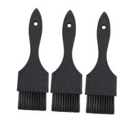 MERRYHAPY 3Pcs Hair Dyeing Brush Practical Hair Tinting Tools Lightweight Heat-resistant Plastic Barber Accessories with Comfortable Handle for Salon Use