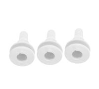 MERRYHAPY 3pcs Marine Boat Drain Plug Replacement for Kayak and Boat Hulls, White Abs Material with Corrosion Resistance and Optimized Water Flow, Suitable for Yacht Deck Drainage