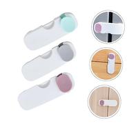 MERRYHAPY 3pcs Material Boy Girl Safety Door Locks for Windows Cupboard Easy One-Hand Operation Drawer Proofing Locks
