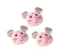 MERRYHAPY 3pcs Pet Plaything Plush Mouse Dolls Cat Chew Toys Interactive Cat Teaser Safe Mental Stimulation for Your Feline Friend