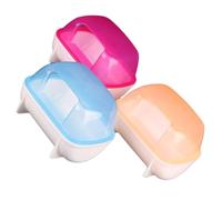 MERRYHAPY 3pcs Quality Plastic Hamster Bathtub Sturdy Sand Bath House for Dwarf Hamsters Guinea Pig Litter Tray Easy to Clean Pet Supplies