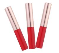 MERRYHAPY 3pcs Silicone Lip Brush Lipstick Applicator Wand Makeup Tool Portable Lip Gloss Brush for Women Blending Concealer