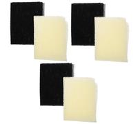 MERRYHAPY 3sets Bath Body Scrubber Long Handled Skin Brush Cleansing Washcloth Exfoliating for Men 2pcs*3