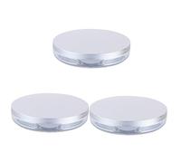 MERRYHAPY 3sets Portable Powder Puff Case Loose Powder Travel Pot Makeup Sponge Holder for Foundation Body 2pcs*3