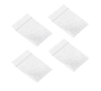 MERRYHAPY 4 Packs Clear Plastic Flat Gaskets for Glasses Replacement Easy to Use Anti-Loosening Parts Suitable for Eyeglasses and Sunglasses