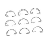 MERRYHAPY 40pcs Breeding Equipment Steel Wire Door Hooks Door Hanger Hooks for Chicken Cage Birdcage Clips Stylish and Practical
