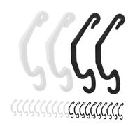 MERRYHAPY 40PCS Wire Cage Buckle Clips for Rabbits Hamsters and Chickens Plastic Fasteners for Pet Enclosures Easy DIY Assembly Lightweight Cage Latch Accessories for Small Animal Pens