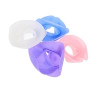 MERRYHAPY 4pairs Silicone Face Wash Wristband Spa Wrist Band Skincare Wristband for Face Washing Detox Comfortable Water Absorption Band