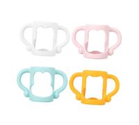 MERRYHAPY 4pcs Bottle Handles Design for Enhanced Grip for Nursing Bottles Lightweight and Easy to Install for Developing Independent Drinking Skills