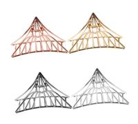 MERRYHAPY 4pcs Large Hair Fork Clips for Women Triangle Hair Clips for Thick Long Plush Claw Set
