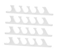 MERRYHAPY 4pcs Position Adjustable Chaise Lounge Back Support Bracket Weather-Resistant Plastic Recliner Parts for Outdoor Patio Garden Furniture Lightweight Portable