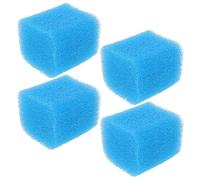 MERRYHAPY 4Pcs Reusable Aquarium Filter Sponge Pads Biological Fish Tank Filter Sponges Replacement Pre-Filter Set for Freshwater and Marine Tanks