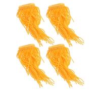 MERRYHAPY 4pcs Simulated Seaweed Egg Collector Eggs Spawning Mop Laying Mops Fish Habitat Spawning Bed Floating Breeding Supplies Orange