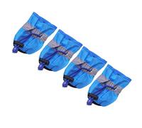 MERRYHAPY 4pcs Slip Dog Rain Snow Booties Socks Outdoor Footwear for Small Puppies Lightweight Pet Shoes Protecting Paws From Cold Sharp Objects and Dirt