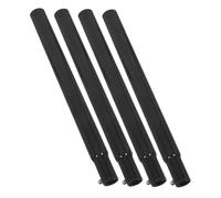 MERRYHAPY 4pcs Stainless Steel Tent Stove Legs Replacement Detachable Heavy Duty Extender Feet for Outdoor Wood Burning Stove Raised Design for Stability and Airflow