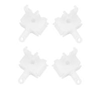 MERRYHAPY 4pcs White Vertical Blind Wand Replacement Kit Sturdy Window Blinds Repair Accessories Easy to Install DIY Parts for Home Improvement
