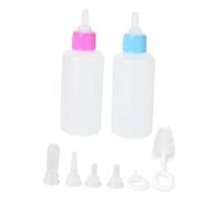 MERRYHAPY 4sets Pet Feeding Bottle for Puppies and Kittens Nursing Kit Feeding Bottles and Leak Easy to Use for Pets