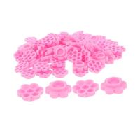 MERRYHAPY 500pcs Shape Lash Extension Glue Cups Precise Dispensing Holder for Professional Eyelash Application Efficient Drying Prevention Compatible with Extension Rings and Organizers