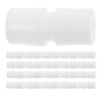MERRYHAPY 50pcs White Plastic Breakaway Lanyard Clasps for Fixing Lanyard and Connecting Rope, Sturdy Safety Clasp Buckles for DIY Projects and Jewelry Making