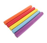 MERRYHAPY 5pcs Foam Training Relay Baton with Antislip Nbr Grip, Stable and Lightweight Running Race Baton for Team Sports and Physical Education