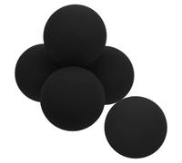 MERRYHAPY 5pcs Rubber Reflex Ball for Beginners, 2.36 Inch Mini Bouncy Ball with Enhanced Grip Texture and Surface Pattern, Resists Deformation and Improves Wrist Control Precision,