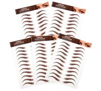 MERRYHAPY 5sheets Eyebrow Stickers Peel off Transfers for Easy Application Eyebrow Kit for Creative Looks for Women