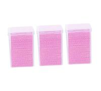 MERRYHAPY 600pcs Professional Eyelash Glue Cleaning Pads Lint Wipes for Glue Removal Safe Quick Nail Art Tools