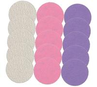 MERRYHAPY 60pcs Electric Callus Remover Sandpaper Discs Bearing Storage Box Manicure and Pedicure Tool for Smooth Feet Suitable for Ages Easy to Use Rough Design for Dead Skin Removal