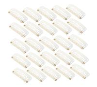 MERRYHAPY 60pcs Hair Extension Clip Pin Wig Making Clamps for Women Snap Comb Clips for Secure Wig Hair Weave Crafting Flexible and Comfortable for