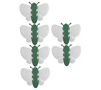 MERRYHAPY 6pcs Boy Girl Window Locks Door for Sliding for Doors Cabinets Easy Install No Screws Needed