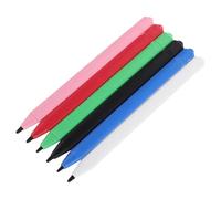 MERRYHAPY 6PCS Colored LCD Writing Tablet Stylus Pens Replacement for Drawing Boards Plastic Pressure Pens in Black Red Blue Green White Pink for Creative Doodle and Note Taking