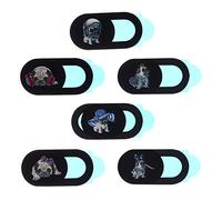MERRYHAPY 6pcs Computer Phone Dog Webcam Cover Camera Protector for Laptop Privacy Cover Sliding Webcam for Laptop Privacy