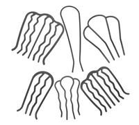 MERRYHAPY 6pcs Hair Curler Hair Comb Sliding Clips for Women French Side for Women Accessories