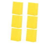 MERRYHAPY 6Pcs Makeup Sponge Cheese Shaped Powder Puff for Foundation Blending Wet Dry Use Soft and Reusable Beauty Sponges for Application and Easy Cleaning