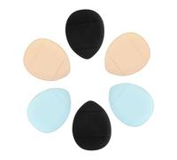 MERRYHAPY 6pcs Mini Finger Cushion Makeup Puff for Liquid and Powder Foundation Soft Facial Cosmetic Applicator for Precise Blending and Delicate Skin Touch