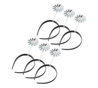 MERRYHAPY 6pcs Quirky Loading Symbol Hairband Lightweight Rotating Spinner Headband for Women Party Favors Comfortable All-day Wear Social Media Prop