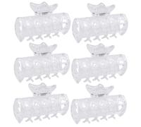 MERRYHAPY 6pcs Replacement Hair Curling Clip Small Claw Clips Heatless Roller for Styling