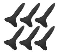 MERRYHAPY 6pcs Silicone Eyebrow Comb Grooming Brush for Women Gentle Brow Grooming Tool for Eyebrow Shaping and Styling Safe for Skin Use Comfortable to Hold Design