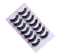 MERRYHAPY 7pairs False Eyelashes Dramatic Lashes for Cosplay Party and Stage Makeup Soft and Comfortable Decorative Lash Extensions