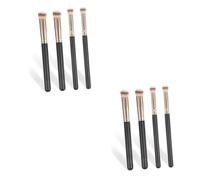 MERRYHAPY 8 Pcs Oblique Head Concealer Brush Concealer Palette Liquid Foundation Brush Portable Concealer Brush Household Makeup Brush Angled Makeup Brush Black Man-made Fiber Bristles
