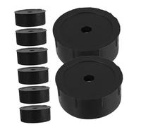 MERRYHAPY 8pcs Black Plastic Cat Tree Accessories Replacement Plugs for Scratching Post Repair Scratch Post Connectors for DIY Cat Climbing Frame Easy Installation