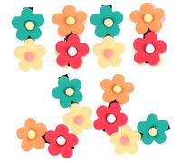 MERRYHAPY 8pcs Flower Hair Clips for Girls Billed Barrettes Cute Accessories for Daily Wear and Role-playing for Parties and Everyday Styles