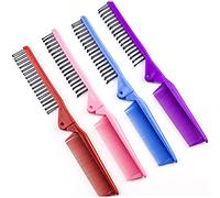 MERRYHAPY 8pcs Portable Hair Braiding Tool Set for Boys and Girls Folding Hair Combs Styling Accessories Including Spray Bottle and Clips for Girls Styling